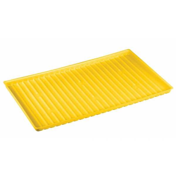 Poly Tray, Yellow, Polyethylene
