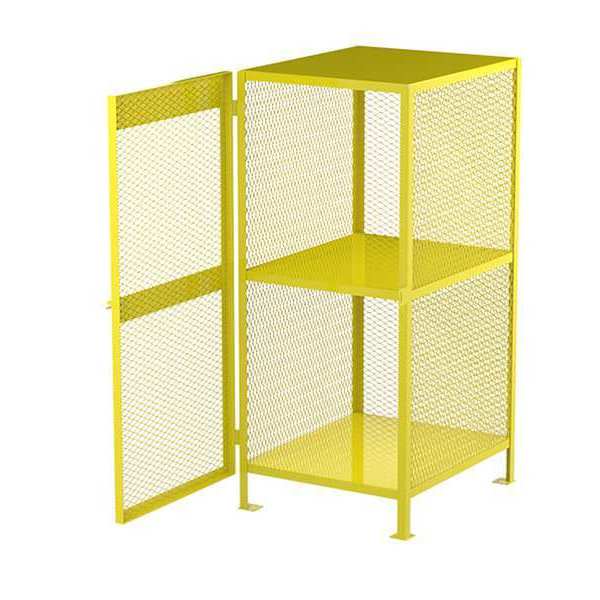 Propane Cylinder Safety Storage, Yellow