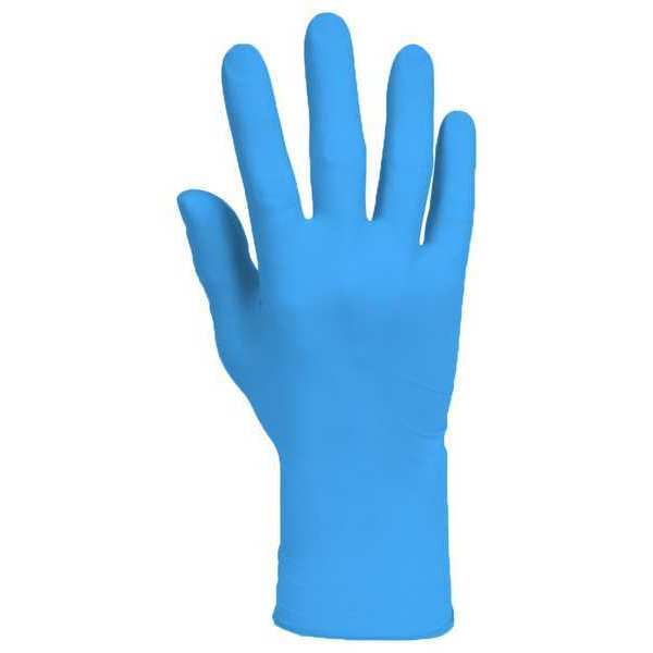 Disposable Gloves, Nitrile, Blue, XL ( 9 1/2 ), 90 PK