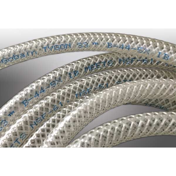 PVC Tubing, Tygon, 2 in I.D., 2 3/4 in O.D.