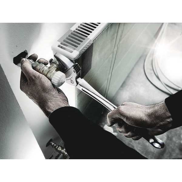Adjustable Wrench, Steel, Ergonomic, XXL