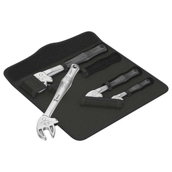 Spanner Wrench 4pc Set, Folding Pouch
