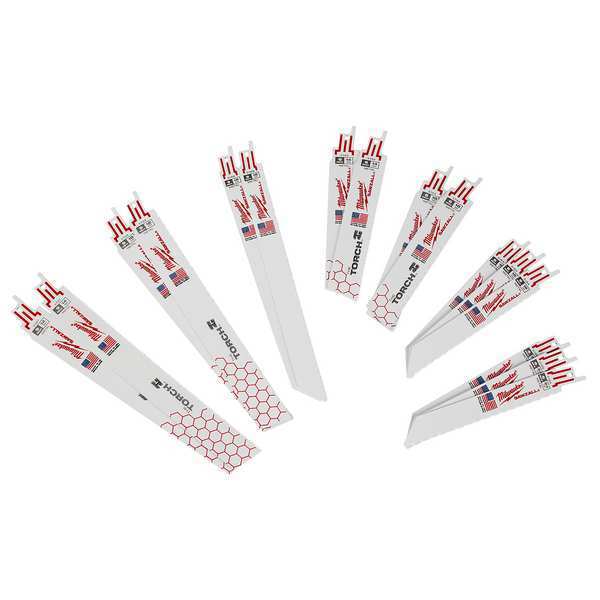 14, 18, 24 TPI Metal Cutting Bi-Metal 16PC Metal Cutting SAWZALLÃÂ® Blade Set