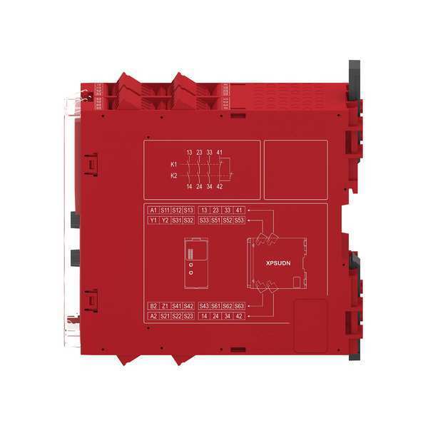 Safety Relay Extension, 48 to 240 VAC/VDC