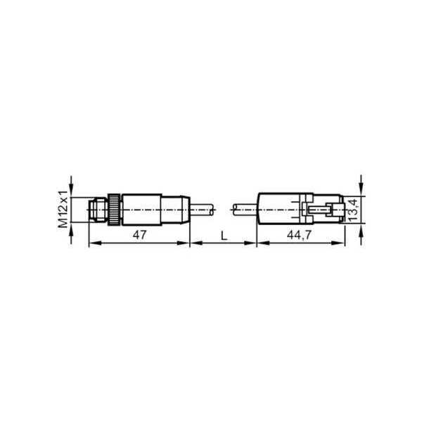 Ethernet Cable, 10 m Cable Length