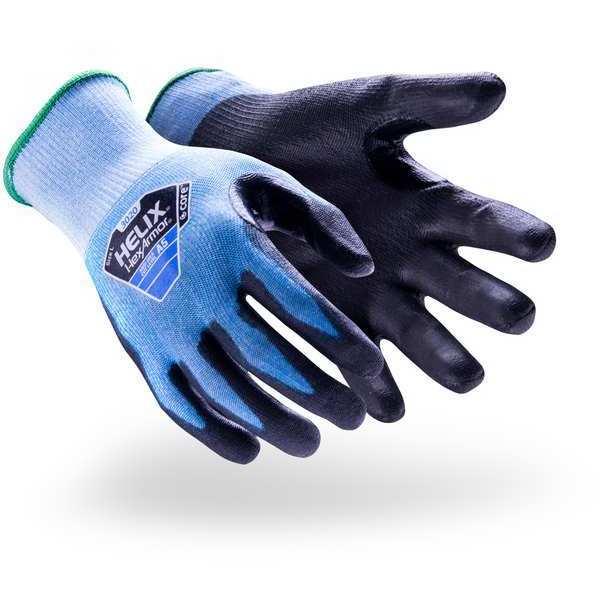 Knit Gloves, HPPE, A5, 15 ga, 2XS, Blue, PR