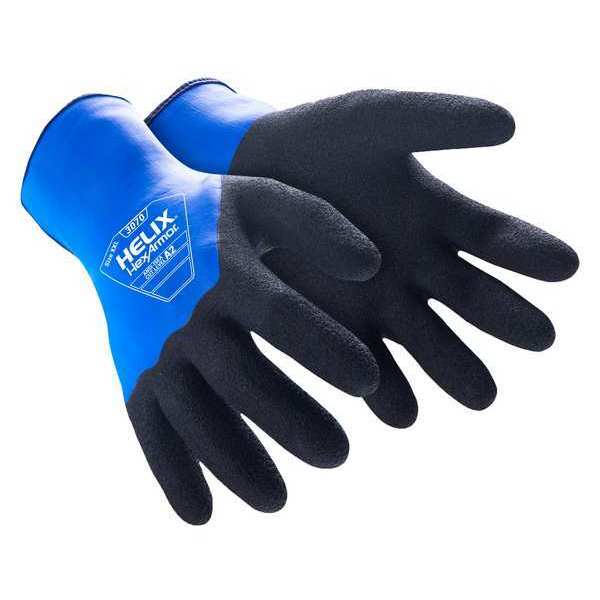 Knit Gloves, HPPE, A2, 18 ga, M, White, PR