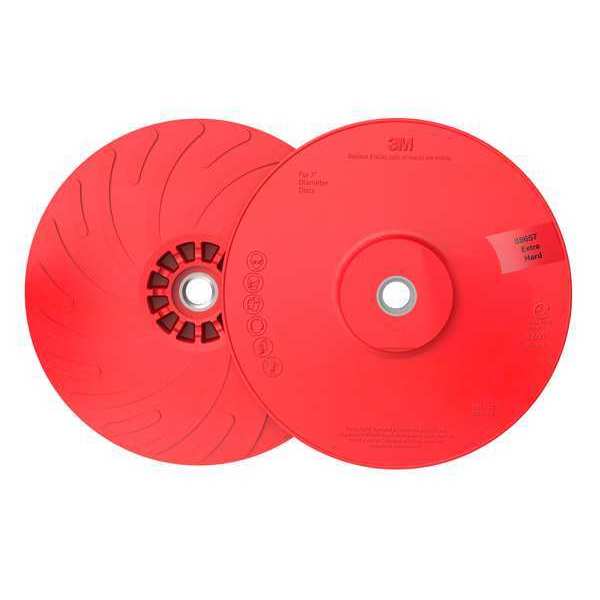 Fiber Disc Backup Pad, 7 in Dia, PK10