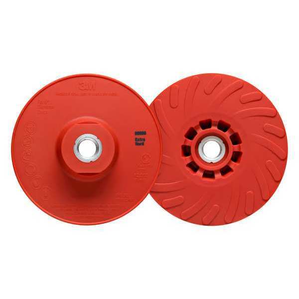 Fiber Disc Backup Pad, 5 in Dia, PK10