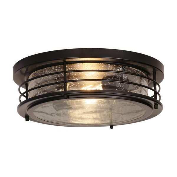 Rnd Mount, 13in, Black, Steel