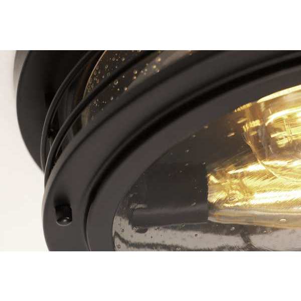 Rnd Mount, 13in, Black, Steel