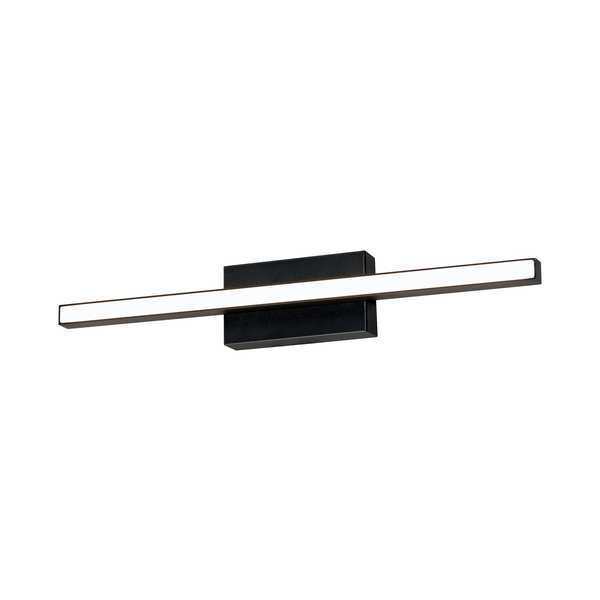 Barlow LED Vanity, Black, 18in