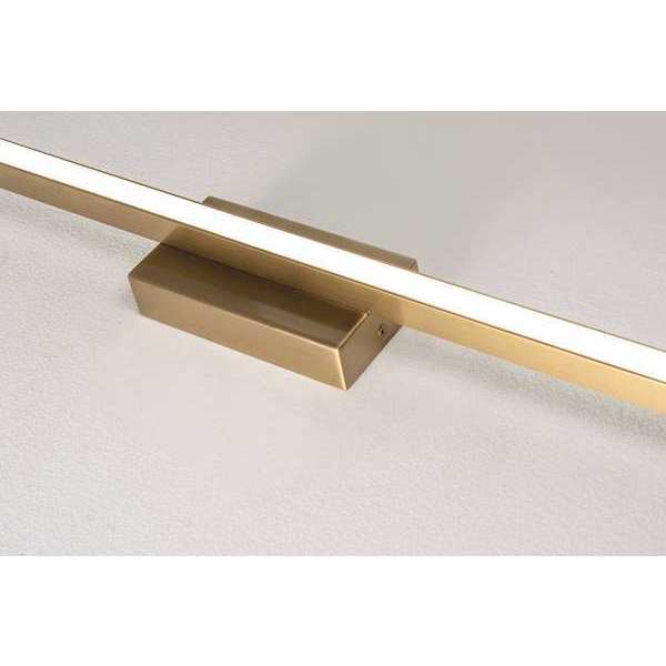 Barlow LED Vanity, Satin Brass, 18in