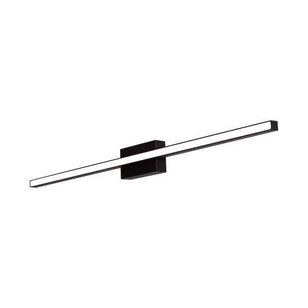 Barlow LED Vanity, Black, 24in