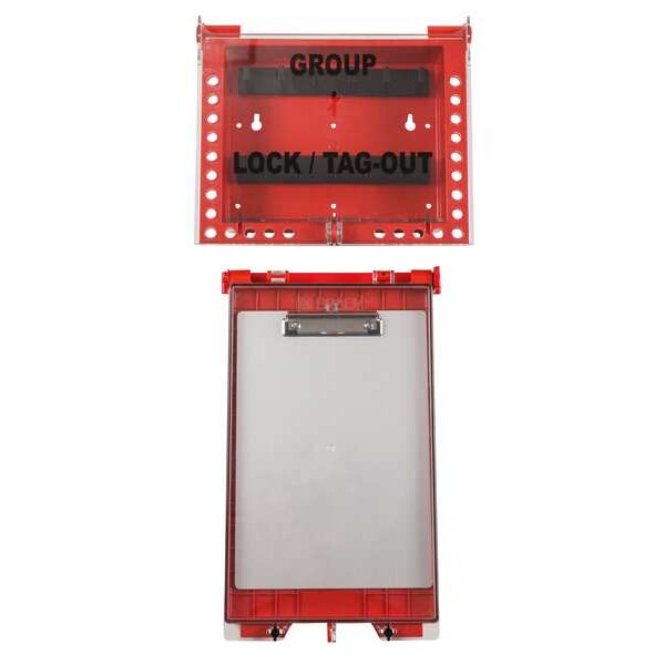 Lock Box, Plastic, 12 in W