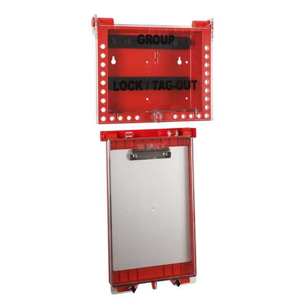 Lock Box, Plastic, 12 in W