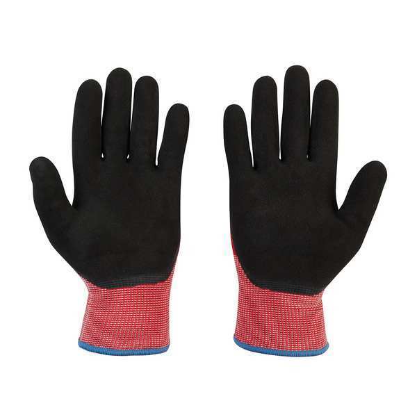 Level 2 Cut Resistant Latex Dipped Winter Insulated Gloves - 2X-Large