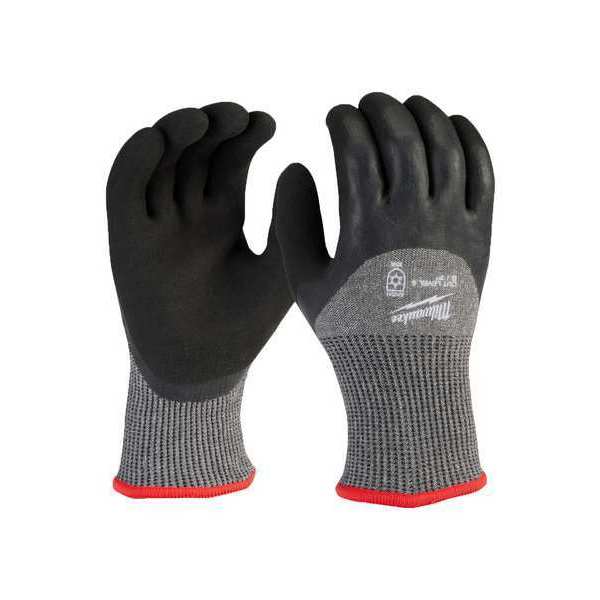 Level 5 Cut Resistant Latex Dipped Winter Insulated Gloves - Small (12 pair)