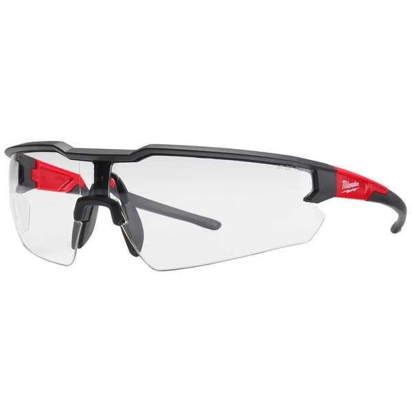 Safety Glasses - Clear Fog-Free Lenses (Polybag), Clear Polycarbonate Lens, Anti-Fog
