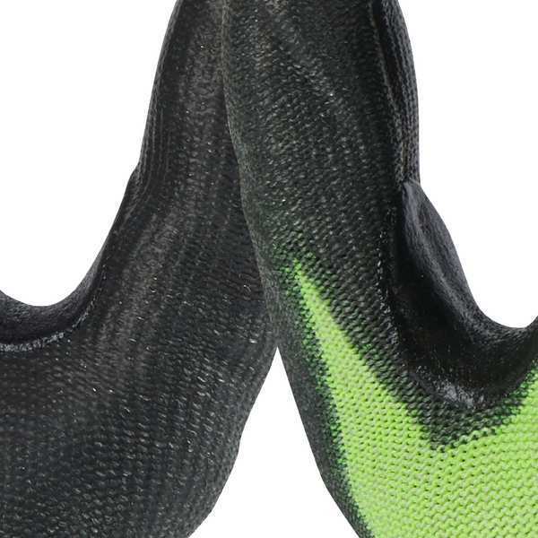 Level 5 Cut Resistant High Visibility Polyurethane Dipped Gloves - X-Large
