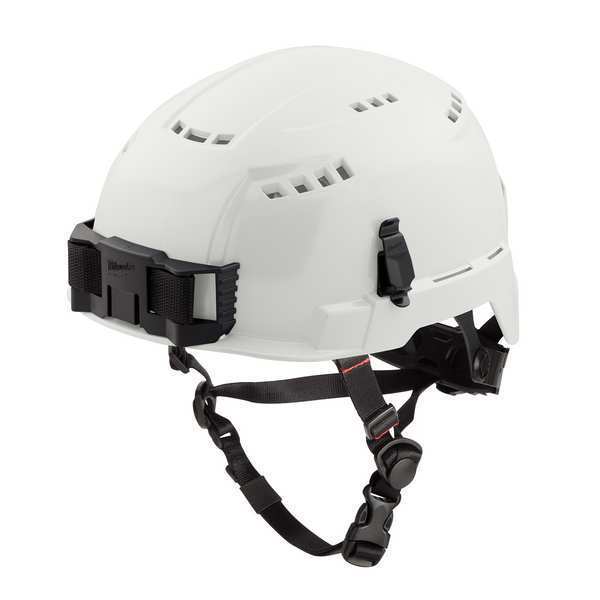 Climbing White Vented Safety Helmet - Type 2, Class C, Type 2, Class C
