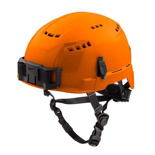 Climbing Orange Vented Safety Helmet - Type 2, Class C, Type 2, Class C