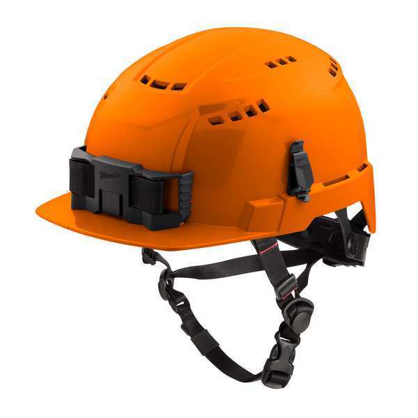 Front Brim Orange Front Brim Vented Safety Helmet - Type 2, Class C, Type 2, Class C