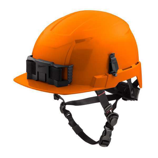 Front Brim Orange Front Brim Safety Helmet - Type 2, Class E, Type 2, Class E