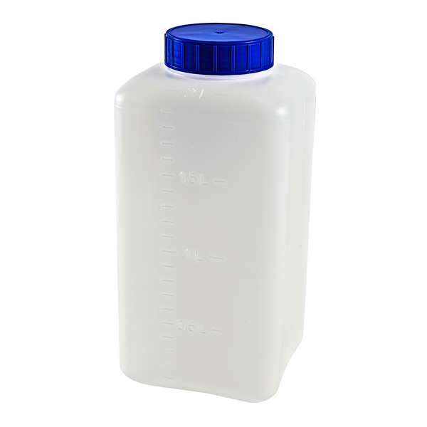 Rectangular Bottles, 235mm H, Natural, PK5