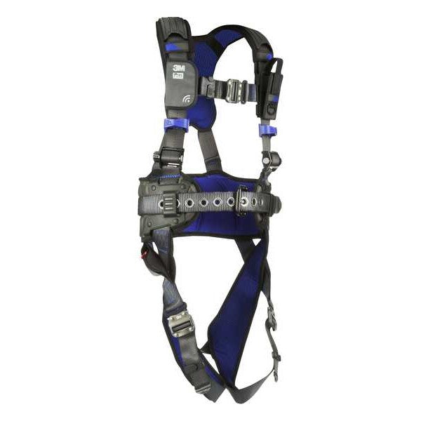 Harness, Vest Style, S, Polyester, Gray