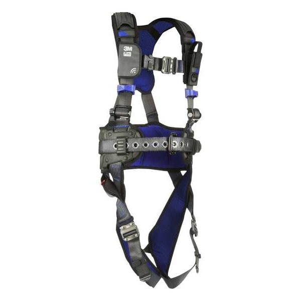 Harness, Vest Style, 2XL, Polyester, Gray