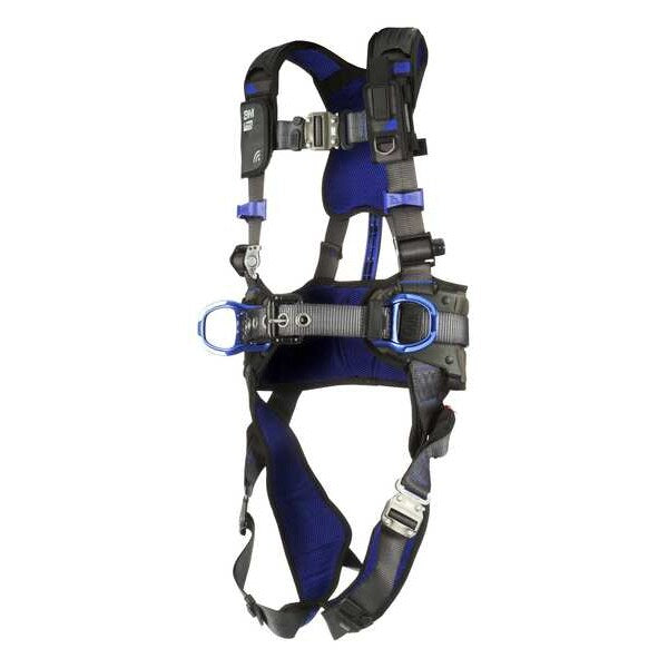Harness, Vest Style, S, Polyester, Gray