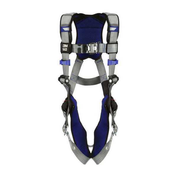 Harness, Vest Style, M, Polyester, Gray