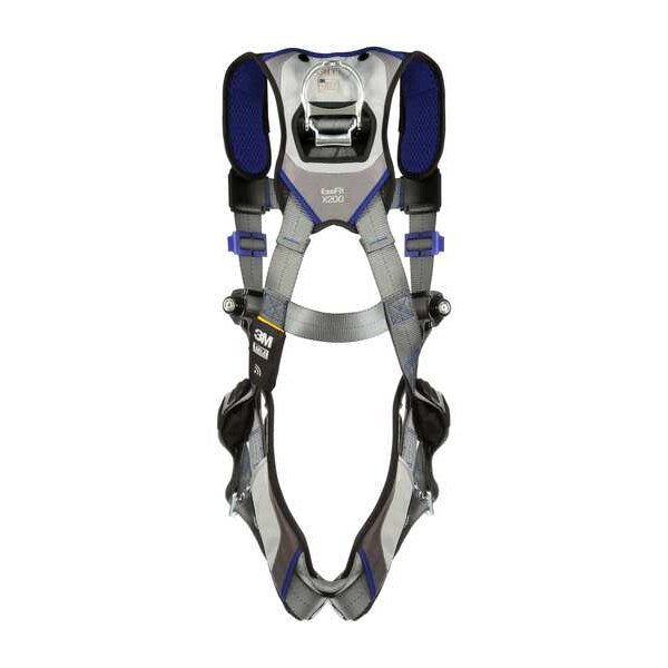 Harness, Vest Style, XL, Polyester, Gray