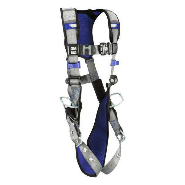 Harness, Vest Style, S, Polyester, Gray