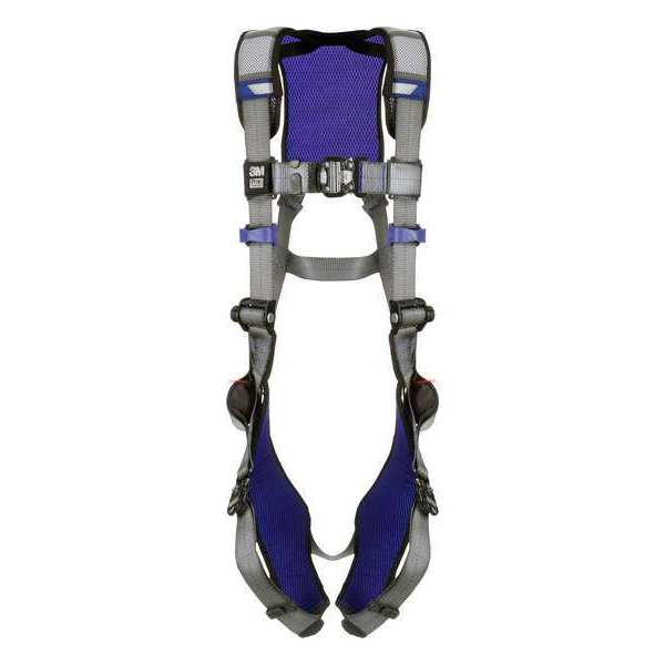 Harness, Vest Style, S, Polyester, Gray