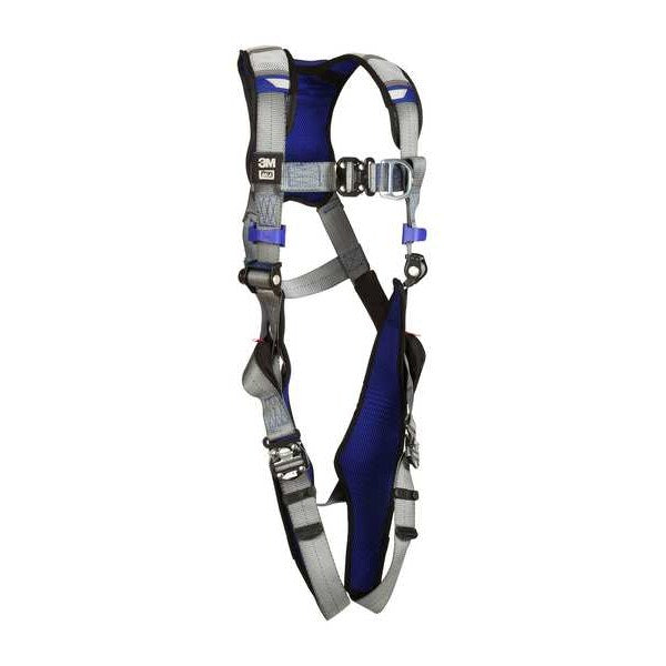 Harness, Vest Style, L, Polyester, Gray