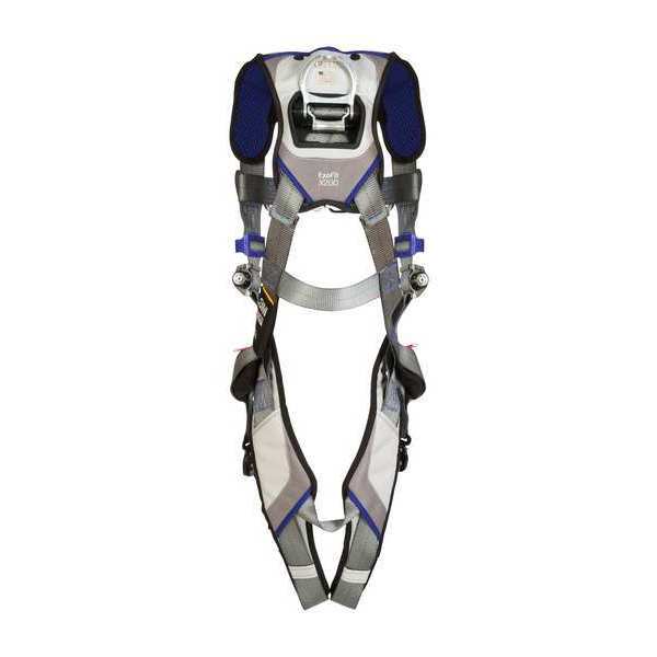 Harness, Vest Style, M, Polyester, Gray