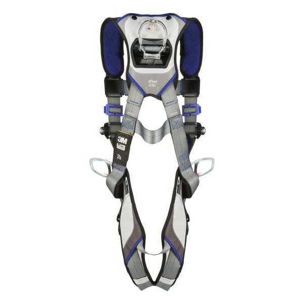 Harness, Vest Style, 2XL, Polyester, Gray