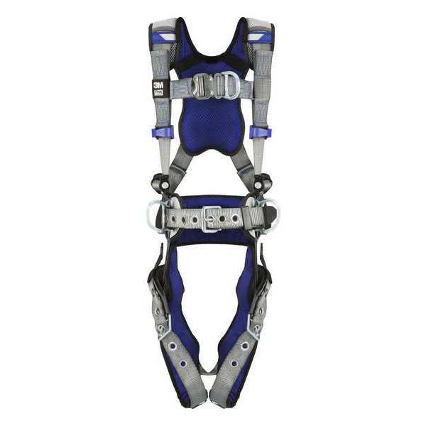 Harness, Vest Style, XS, Polyester, Gray