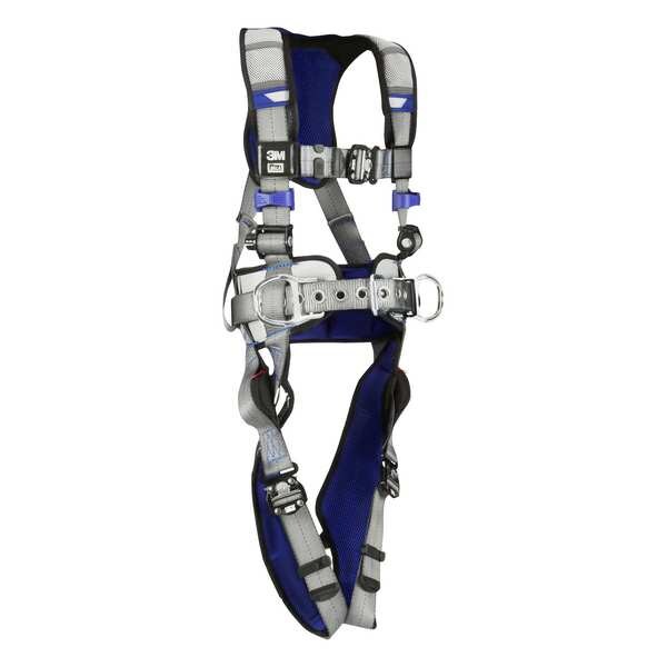Harness, Vest Style, XS, Polyester, Gray