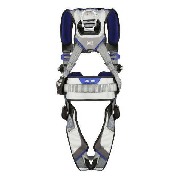 Harness, Vest Style, S, Polyester, Gray