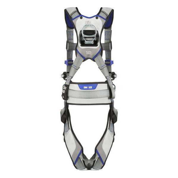 Harness, Vest Style, M, Polyester, Gray