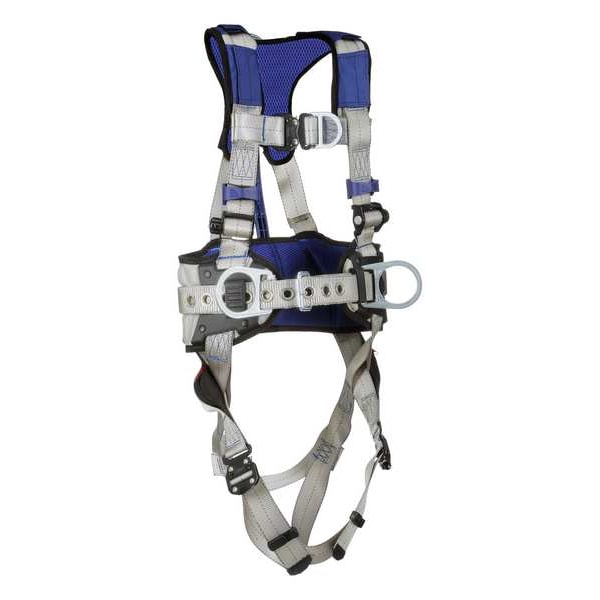 Harness, Vest Style, S, Polyester, Gray