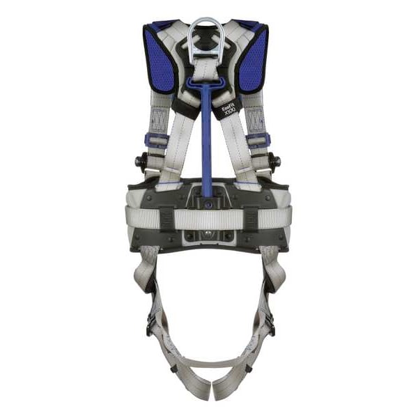 Harness, Vest Style, S, Polyester, Gray