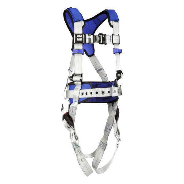 Harness, Vest Style, S, Polyester, Gray