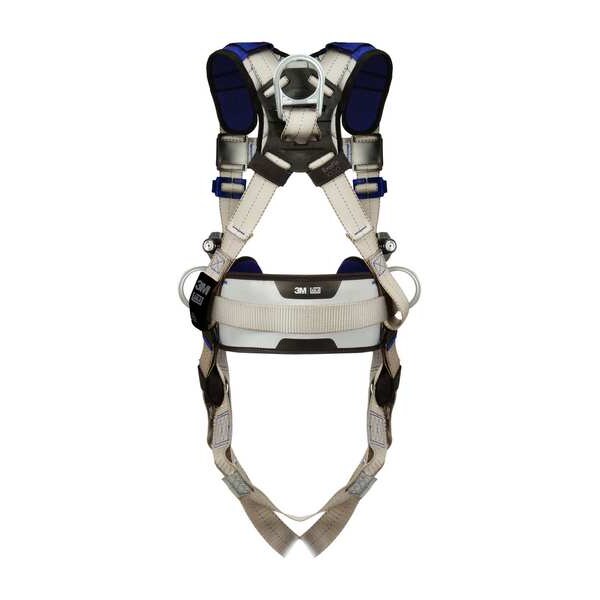 Harness, Vest Style, 2XL, Polyester, Gray