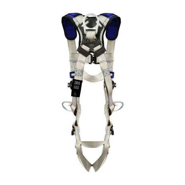 Harness, Vest Style, M, Polyester, Gray