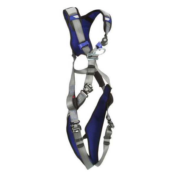 Harness, Vest Style, S, Polyester, Gray