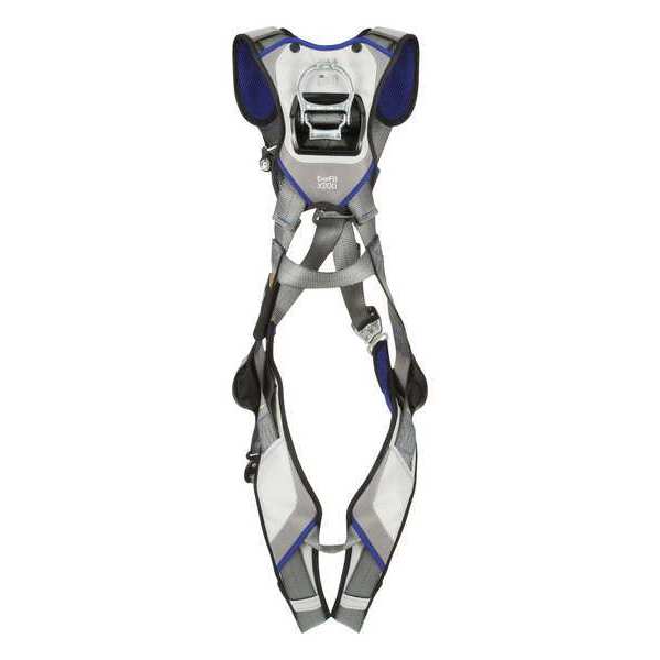 Harness, Vest Style, M, Polyester, Gray
